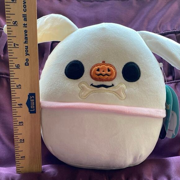 Squishmallows 2024 Zero Nightmare Before Christmas Dog Plush Toy NEW RARE Bone - Picture 10 of 10